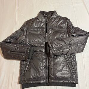 Buffalo David Bitton Jacket - Dow silver bomber / small